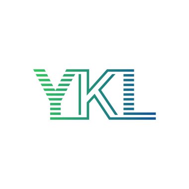 Modern YKL Logo Tasarımı. YKL Minimalist, Profesyonel ve Çok Yönlü İşletme Kimliği Simgesi