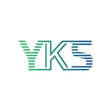 Modern YKS Logo Tasarımı. İş Kimliği için YKS Minimalist, Profesyonel ve Çok Yönlü Markalaştırma Simgesi
