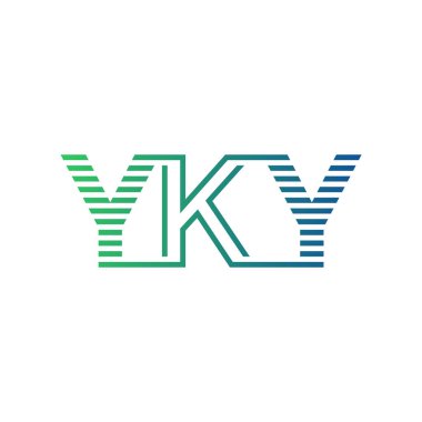 Modern YKY Logo Tasarımı. YKY Minimalist, Profesyonel ve Çok Yönlü İşletme Kimliği Simgesi