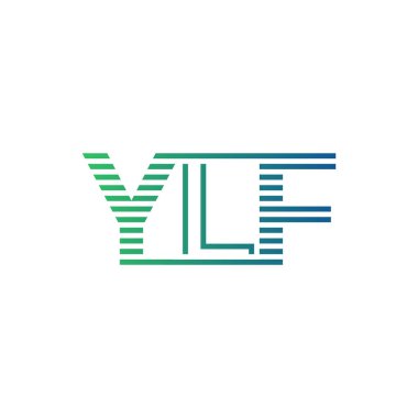 Modern YLF Logo Tasarımı. YLF Minimalist, Profesyonel ve Çok Yönlü İşletme Kimliği Simgesi