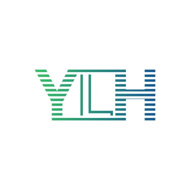 Modern YLH Logo Tasarımı. İş Kimliği için YLH Minimalist, Profesyonel ve Çok Yönlü Markalaştırma Simgesi