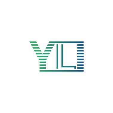 Modern YLI Logo Tasarımı. İş Kimliği için YLI Minimalist, Profesyonel ve Çok Yönlü Markalaştırma Simgesi