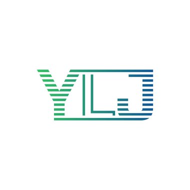 Modern YLJ Logo Tasarımı. İş Kimliği için YLJ Minimalist, Profesyonel ve Çok Yönlü Markalaştırma Simgesi