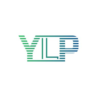 Modern YLP Logo Tasarımı. YLP Minimalist, Profesyonel ve Çok Yönlü İşletme Kimliği Simgesi