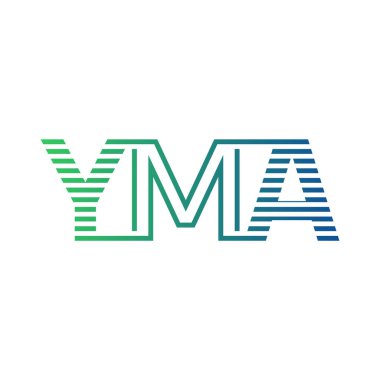 Modern YMA Logo Tasarımı. YMA Minimalist, Profesyonel ve Çok Yönlü İşletme Kimliği Simgesi