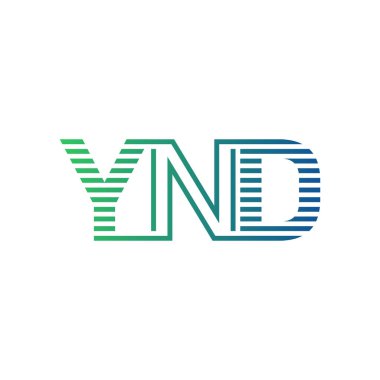 Modern YND Logo Tasarımı. YND Minimalist, Profesyonel ve Çok Yönlü İşletme Kimliği Simgesi