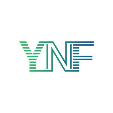 Modern YNF Logo Tasarımı. YNF Minimalist, Profesyonel ve Çok Yönlü İşletme Kimliği Simgesi