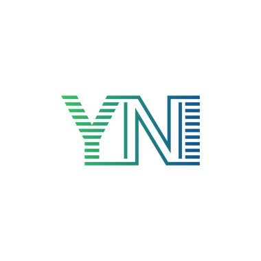 Modern YNI Logo Tasarımı. YNI Minimalist, Profesyonel ve İş Kimliği için Çok Yönlü Markalaştırma Simgesi