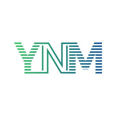Modern YNM Logo Tasarımı. YNM Minimalist, Profesyonel ve Çok Yönlü İşletme Kimliği Simgesi