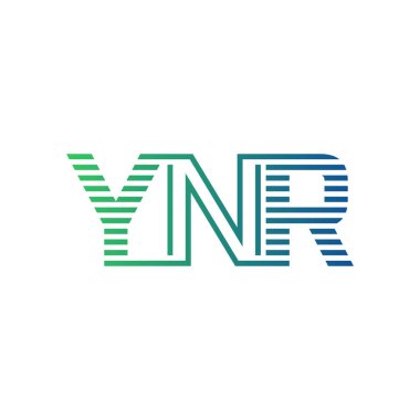 Modern YNR Logo Tasarımı. YNR 'nin Minimalist, Profesyonel ve İşletme Kimliği İçin Çok Yönlü Markalaşma Simgesi