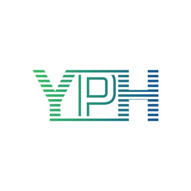 Modern YPH Logo Tasarımı. YPH Minimalist, Profesyonel ve İş Kimliği için Çok Yönlü Markalaştırma Simgesi