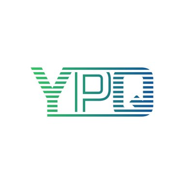 Modern YPQ Logo Tasarımı. İş Kimliği için YPQ Minimalist, Profesyonel ve Çok Yönlü Markalaştırma Simgesi