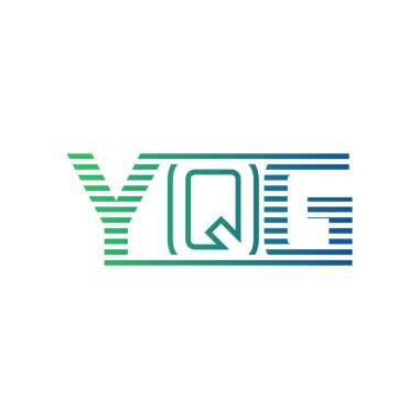 Modern YQG Logo Tasarımı. YQG 'nin Minimalist, Profesyonel ve Çok Yönlü İşletme Kimliği Simgesi