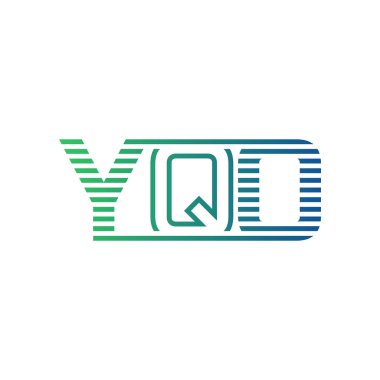 Modern YQO Logo Tasarımı. Harf YQO İş Kimliği Minimalist, Profesyonel ve Çok Yönlü Markalaştırma Simgesi