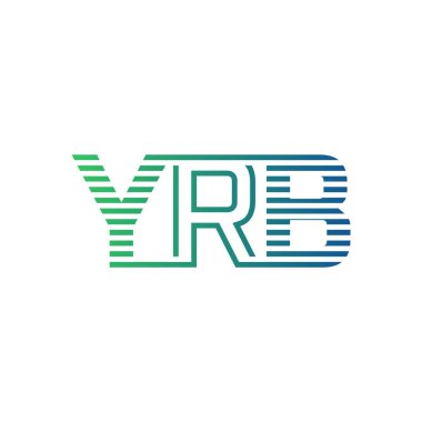 Modern YRB Logo Tasarımı. YRB Minimalist, Profesyonel ve Çok Yönlü İşletme Kimliği Simgesi