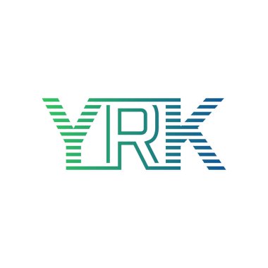 Modern YRK Logo Tasarımı. YRK Minimalist, Profesyonel ve Çok Yönlü İşletme Kimliği Simgesi