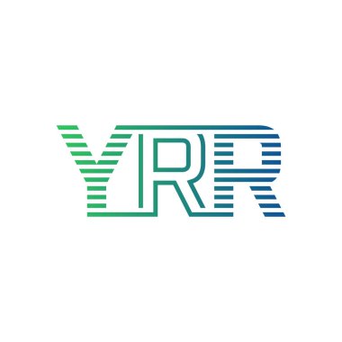 Modern YRR Logo Tasarımı. Harf YRR İş Kimliği Minimalist, Profesyonel ve Çok Yönlü Markalaştırma Simgesi