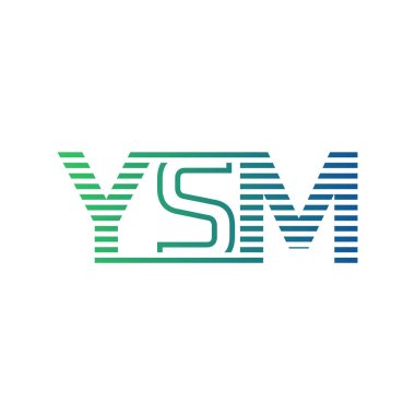 Modern YSM Logo Tasarımı. YSM Minimalist, Profesyonel ve Çok Yönlü İşletme Kimliği Simgesi