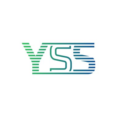 Modern YSS Logo Tasarımı. İş Kimliği için YSS Minimalist, Profesyonel ve Çok Yönlü Markalaştırma Simgesi