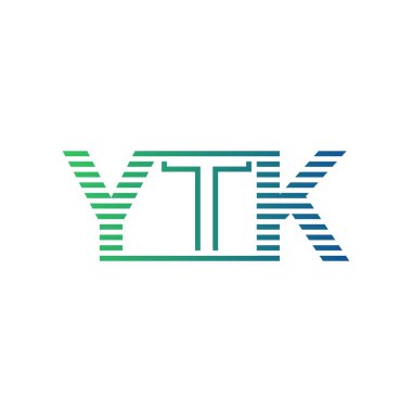 Modern YTK Logo Tasarımı. İş Kimliği İçin YTK Minimalist, Profesyonel ve Çok Yönlü Markalaştırma Simgesi