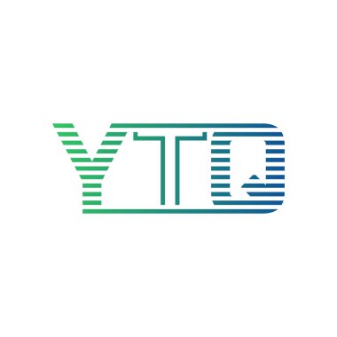 Modern YTQ Logo Tasarımı. Harf YTQ İş Kimliği Minimalist, Profesyonel ve Çok Yönlü Markalaştırma Simgesi