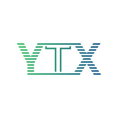 Modern YTX Logo Tasarımı. İş Kimliği için YTX Minimalist, Profesyonel ve Çok Yönlü Markalaştırma Simgesi