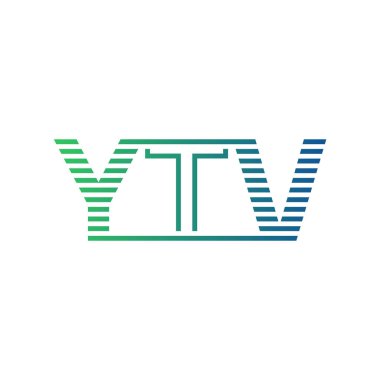 Modern YTV Logo Tasarımı. YTV Minimalist, Profesyonel ve Çok Yönlü İşletme Kimliği Simgesi