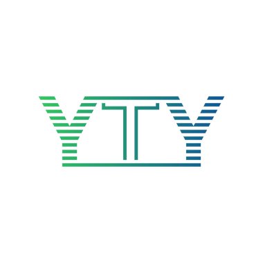 Modern YTY Logo Tasarımı. YTY Minimalist, Profesyonel ve Çok Yönlü İşletme Kimliği Simgesi