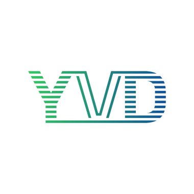 Modern YVD Logo Tasarımı. Harf YVD İşletme Kimliği Minimalist, Profesyonel ve Çok Yönlü Marka Simgesi