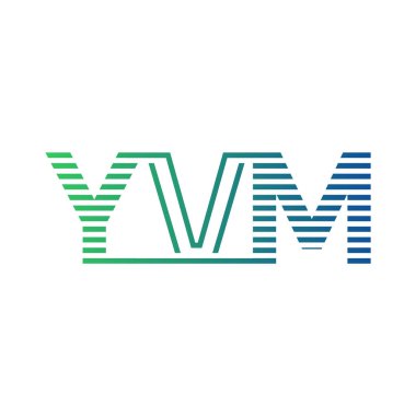 Modern YVM Logo Tasarımı. Harf YVM İş Kimliği Minimalist, Profesyonel ve Çok Yönlü Markalaştırma Simgesi
