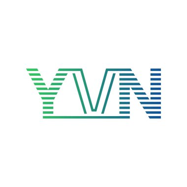 Modern YVN Logo Tasarımı. YVN Minimalist, Profesyonel ve Çok Yönlü İşletme Kimliği Simgesi