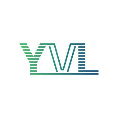 Modern YVL Logo Tasarımı. Harf YVL İşletme Kimliği Minimalist, Profesyonel ve Çok Yönlü Marka Simgesi