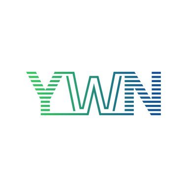 Modern YWN Logo Tasarımı. İş Kimliği İçin Minimalist, Profesyonel ve Çok Yönlü Markalaştırma Simgesi