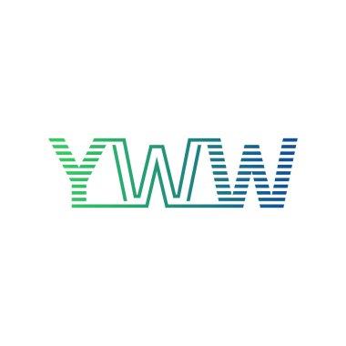 Modern YWW Logo Tasarımı. YWW Minimalist, Profesyonel ve Çok Yönlü İşletme Kimliği Simgesi