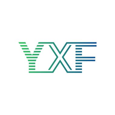 Modern YXF Logo Tasarımı. YXF Minimalist, Profesyonel ve Çok Yönlü İşletme Kimliği Simgesi