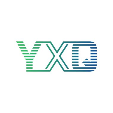 Modern YXQ Logo Tasarımı. Harf YXQ Minimalist, Profesyonel ve İş Kimliği için Çok Yönlü Markalaştırma Simgesi