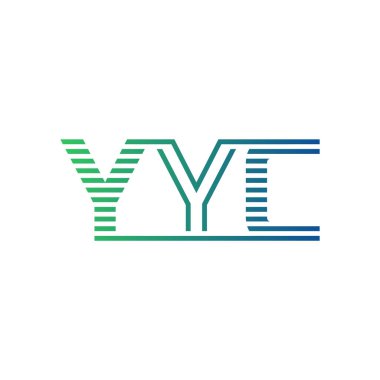 Modern YYC Logo Tasarımı. YYC Minimalist, Profesyonel ve Çok Yönlü İşletme Kimliği Simgesi