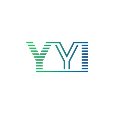 Modern YYI Logo Tasarımı. YYI Minimalist, Profesyonel ve İş Kimliği için Çok Yönlü Markalaştırma Simgesi