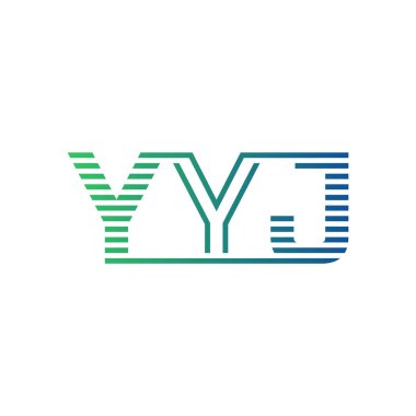 Modern YYJ Logo Tasarımı. YYJ Minimalist, Profesyonel ve Çok Yönlü İşletme Kimliği Simgesi