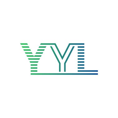 Modern YYL Logo Tasarımı. YYL Minimalist, Profesyonel ve Çok Yönlü İşletme Kimliği Simgesi