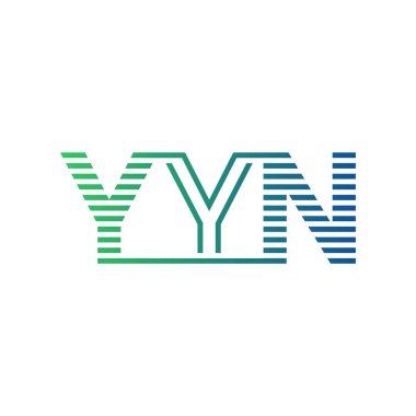 Modern YYN Logo Tasarımı. YYN Minimalist, Profesyonel ve Çok Yönlü İşletme Kimliği Simgesi