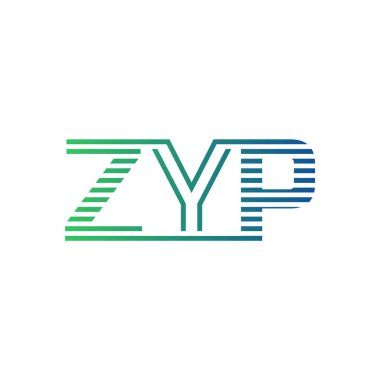 Modern ZYP Logo Tasarımı. ZYP Minimalist, Profesyonel ve İş Kimliği için Çok Yönlü Markalaştırma Simgesi