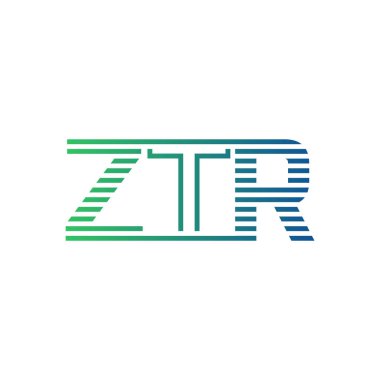 Modern ZTR Logo Tasarımı. ZTR Minimalist, Profesyonel ve Çok Yönlü İşletme Kimliği Simgesi
