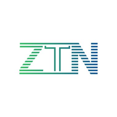 Modern ZTN Logo Tasarımı. ZTN Minimalist, Profesyonel ve Çok Yönlü İşletme Kimliği Simgesi