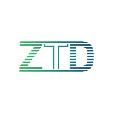 Modern ZTD Logo Tasarımı. ZTD 'nin Minimalist, Profesyonel ve Çok Yönlü İşletme Kimliği Simgesi