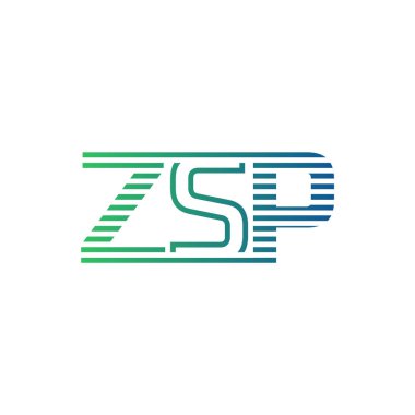 Modern ZSP Logo Tasarımı. ZSP Minimalist, Profesyonel ve Çok Yönlü İşletme Kimliği Simgesi