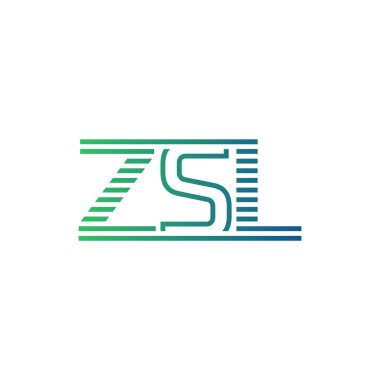 Modern ZSL Logo Design. Letter ZSL Minimalist, Professional, and Versatile Branding Icon for Business Identity clipart