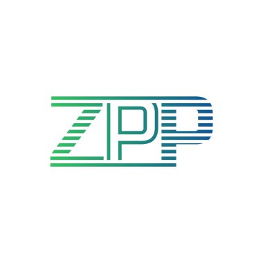Modern ZPP Logo Tasarımı. ZPP Minimalist, Profesyonel ve İş Kimliği için Çok Yönlü Markalaştırma Simgesi