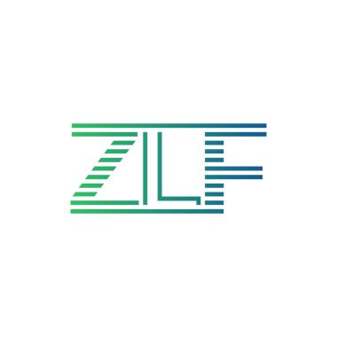 Modern ZLF Logo Tasarımı. ZLF Minimalist, Profesyonel ve Çok Yönlü İşletme Kimliği Simgesi