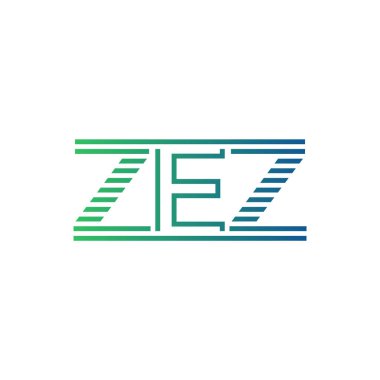 Modern ZEZ Logo Tasarımı. İş Kimliği için ZEZ Minimalist, Profesyonel ve Çok Yönlü Markalaştırma Simgesi